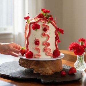 Red Love Cake