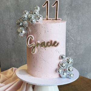 Disco Ball Cake