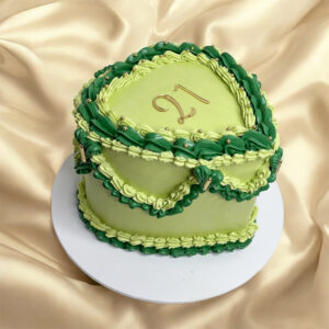 Vintage Heart Cake