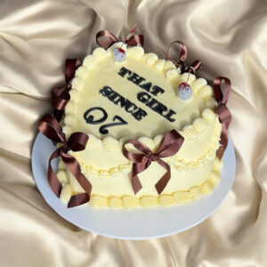 Vintage Heart Cake