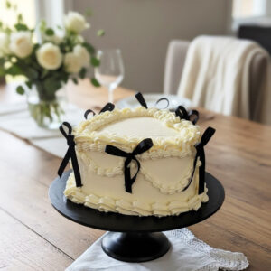 Vintage Heart Cake