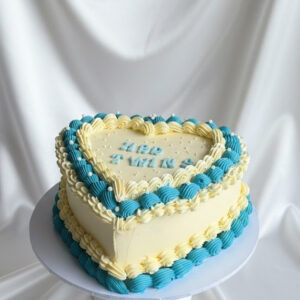Vintage Heart Cake