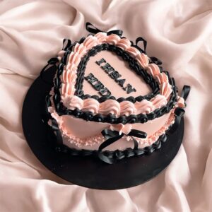 Vintage Heart Cake